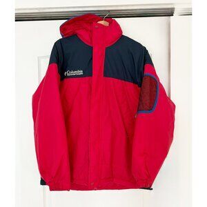 Columbia Red Navy Vintage 90s Jacket